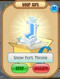 Snow Fort Items
