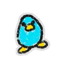 Small Blue Chick