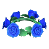 blue rose crown