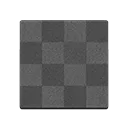 monochromatic tile flooring