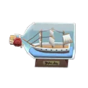 bottled ship
