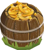 Barrel of Golden Horseshoes
