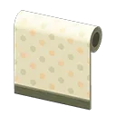 pastel dotted wall