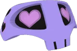 Heart Skull Helmet