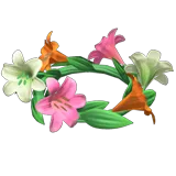 cute lily crown