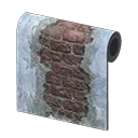 ramshackle wall