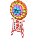flashy-flower sign