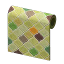 olive Moroccan wall