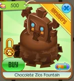 Chocolate Zios Fountain
