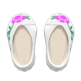 embroidered shoes