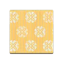 yellow floral flooring