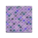 purple Moroccan flooring