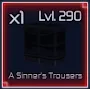 A Sinner's Trousers