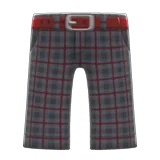 checkered school pants