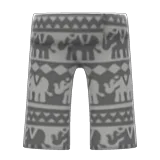 elephant-print pants