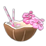 Pink Coconut Drink