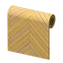 brown herringbone wall