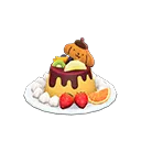 Pompompurin pudding
