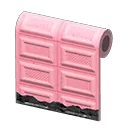 strawberry-chocolate wall