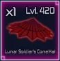 Lunar Soldier's Cone Hat