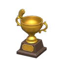 gold fish trophy