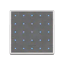 rubber-tile flooring