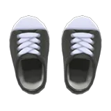 rubber-toe sneakers