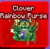 Clover Rainbow Purse