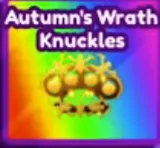 Autumn's Wrath Knuckles