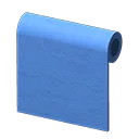 blue-paint wall