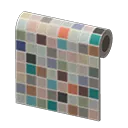colorful-tile wall