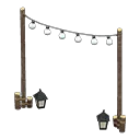plain party-lights arch