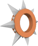 Rare Long Spiked Collar