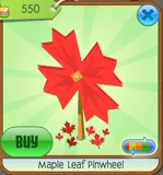 Maple Leaf Pinwheel