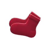 semi-opaque socks