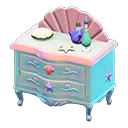 mermaid dresser
