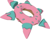 Donut Spiked Collar