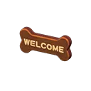 bone doorplate