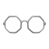 octagonal glasses