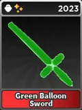 Green Balloon Sword