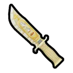 Hieroglyph Knife