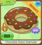 Chocolate Donut Innertube