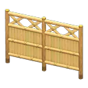bamboo lattice fence