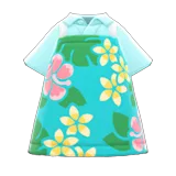 Hawaiian-print apron
