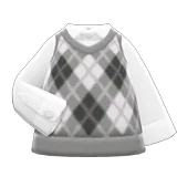 argyle vest