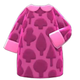 forest-print dress