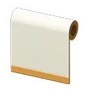 white simple-cloth wall