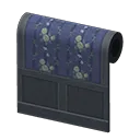 blue delicate-blooms wall