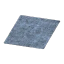 blue shaggy rug