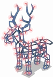 Lit Wire Reindeer
